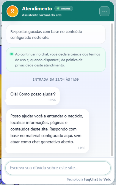 FaqChat Widget